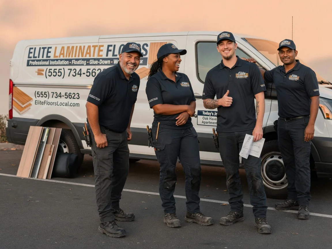 Laminate flooring installation company in Belmont, OH
